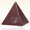 Heiso Tierurne Keramikurne Pyramide Elegance mit Kristallsteinchen