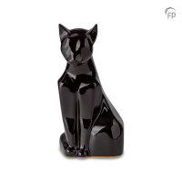Katzenurne Keramik Katzenfigur sitzend